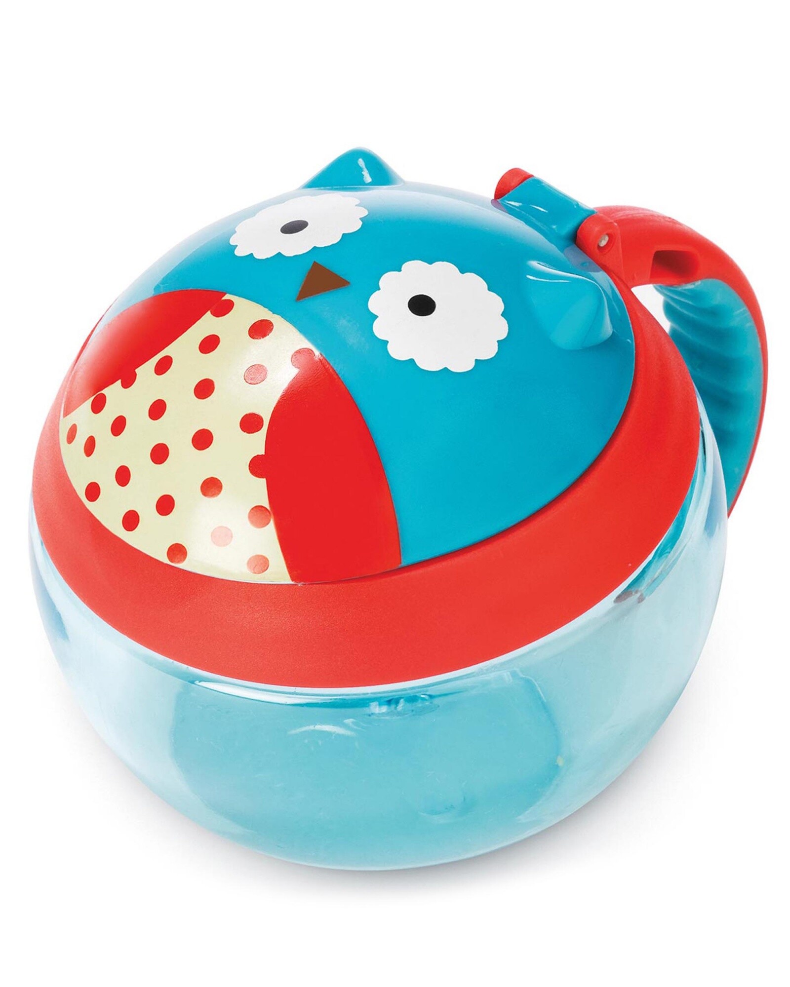 Tupper de snacks, diseño búho Sin color