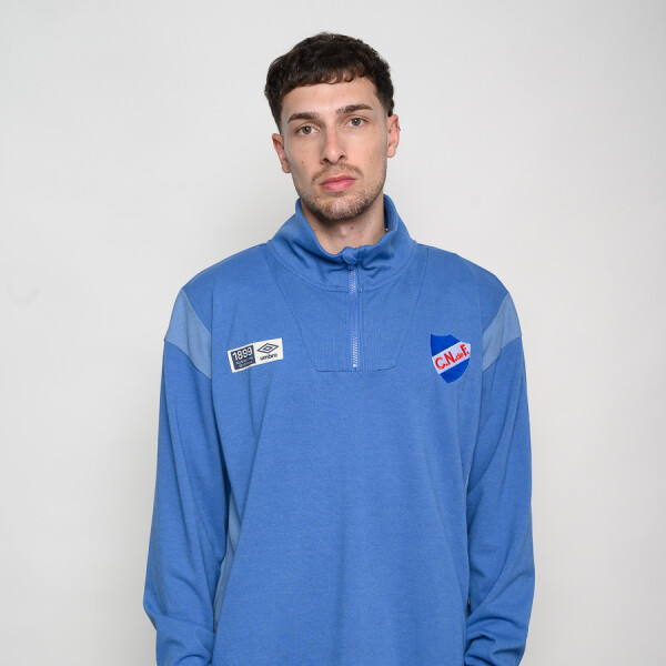 BUZO MEDIO CIERRE FLOW Nacional Hombre 00p