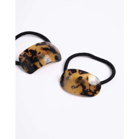 Set De Gomitas Elásticas Marron Carey