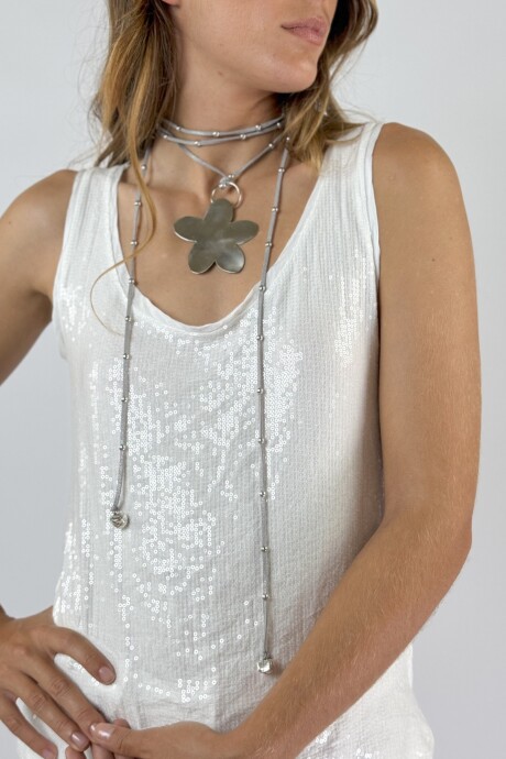 COLLAR ORIANA Plateado