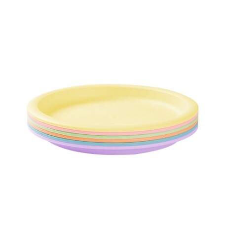 Platos color pastel 6pcs Platos color pastel 6pcs