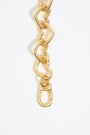COLLAR CADENA CORAZONES Oro