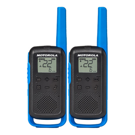Radio 2 Vías Motorola Talkabout T270 40km 22 Canales 001