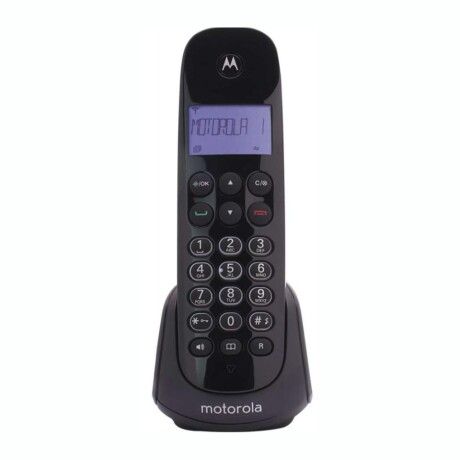 Teléfono Fijo Inalámbrico MOTOROLA M750 Con ID De Llamadas - Negro Teléfono Fijo Inalámbrico MOTOROLA M750 Con ID De Llamadas - Negro