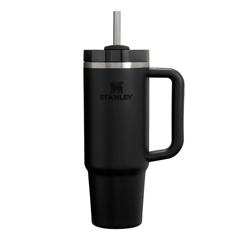 Vaso Térmico Stanley Quencher 887ml De Acero Inoxidable Para Bebidas Frías Black