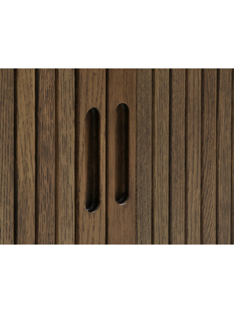 Aparador LYNGVIG 120cm 2 puertas persiana roble osc Aparador LYNGVIG 120cm 2 puertas persiana roble osc