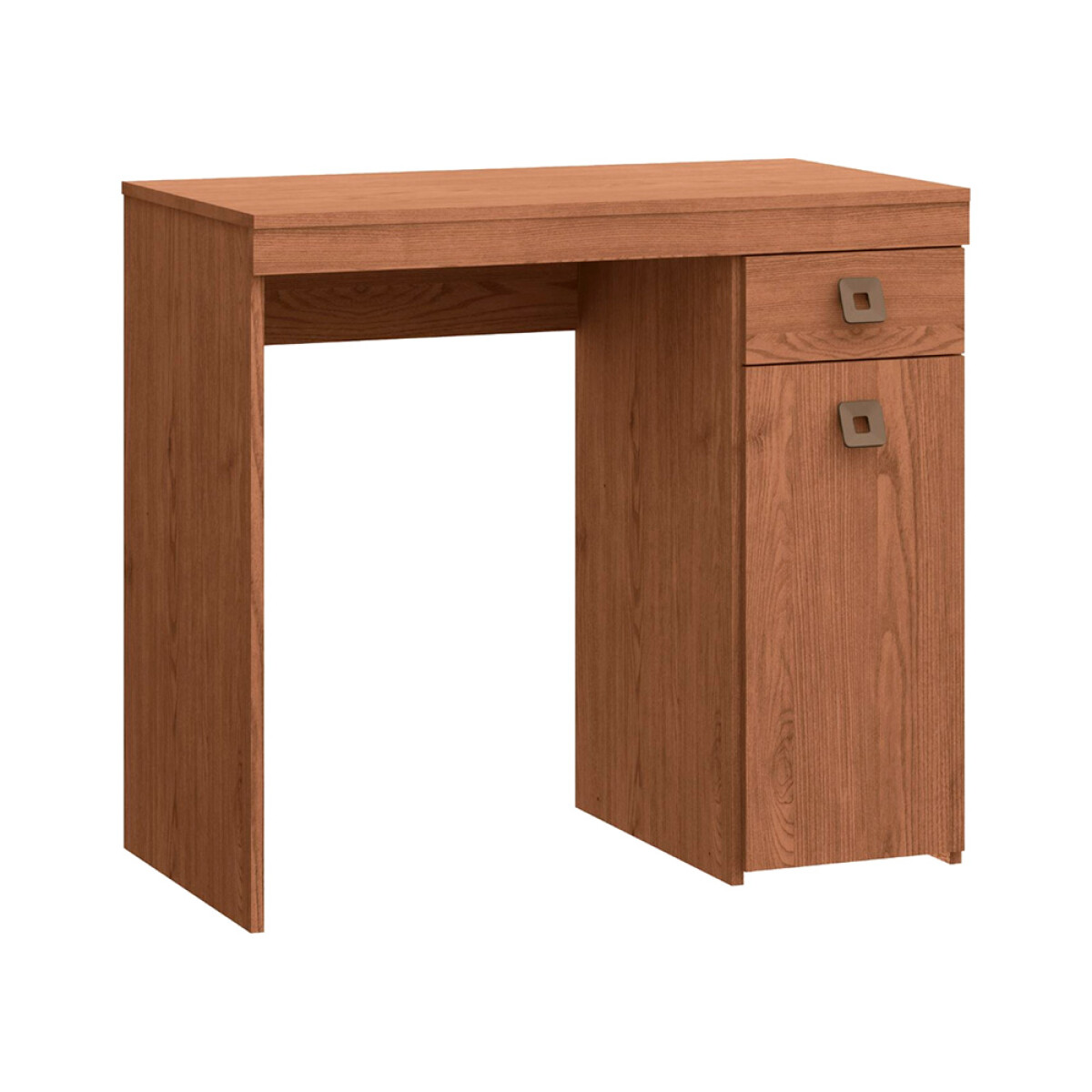 Escritorio Home Office Level 1 Cajón 1 Puerta Macadamia 