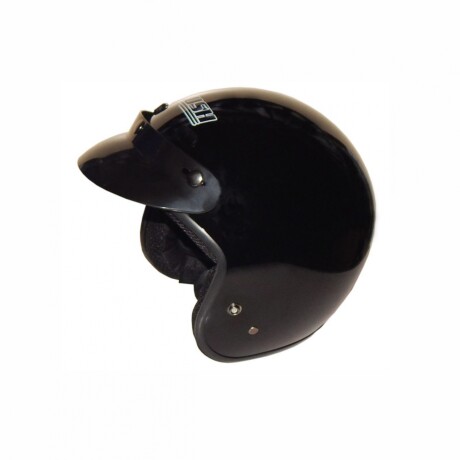 CASCO DE MOTO RUSH ABIERTO F1 NEGRO