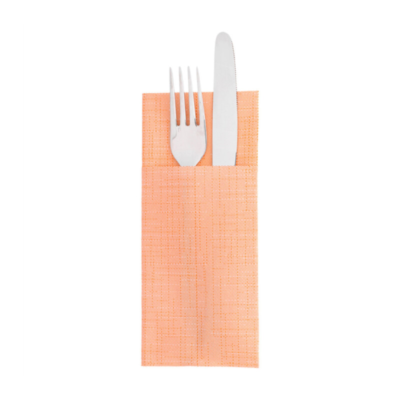 SERVILLETA MANDARINA DRY COTTON AIRLAID CANGURITO 33x40 - 50 uds Servilleta Mandarina Dry Cotton Airlaid Cangurito 33x40 - 50 Uds