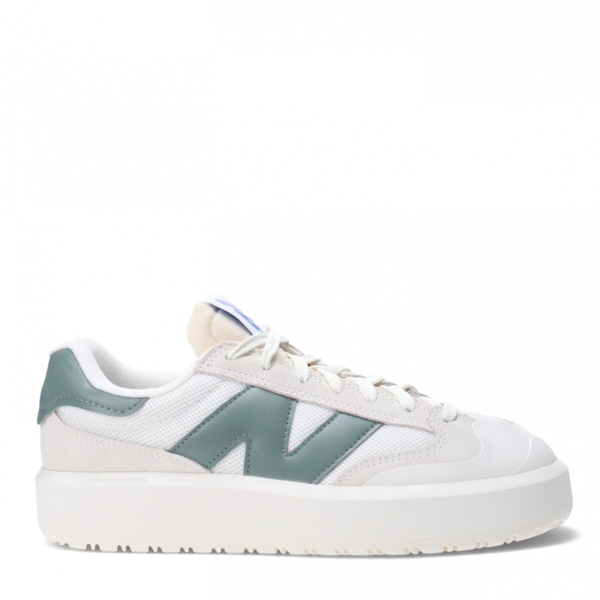 Championes de Mujer New Balance - Blanco - Beige - Verde 
