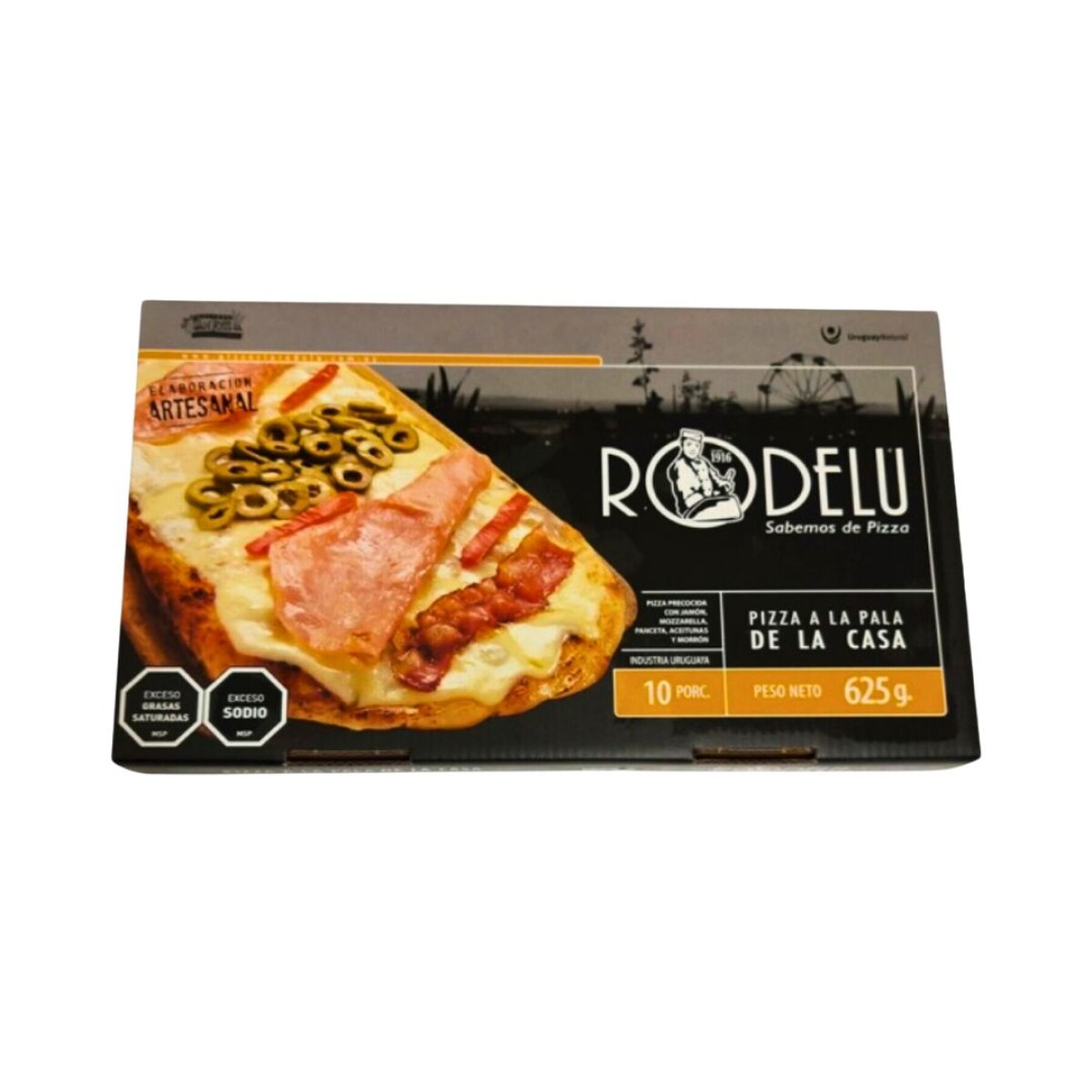 Pizza a la pala Premium Rodelú - 1 ud. - 625 gr 