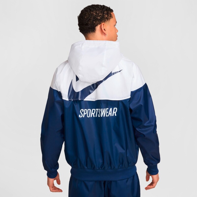 Abrigo Nike Windrunner de Hombre Blanco