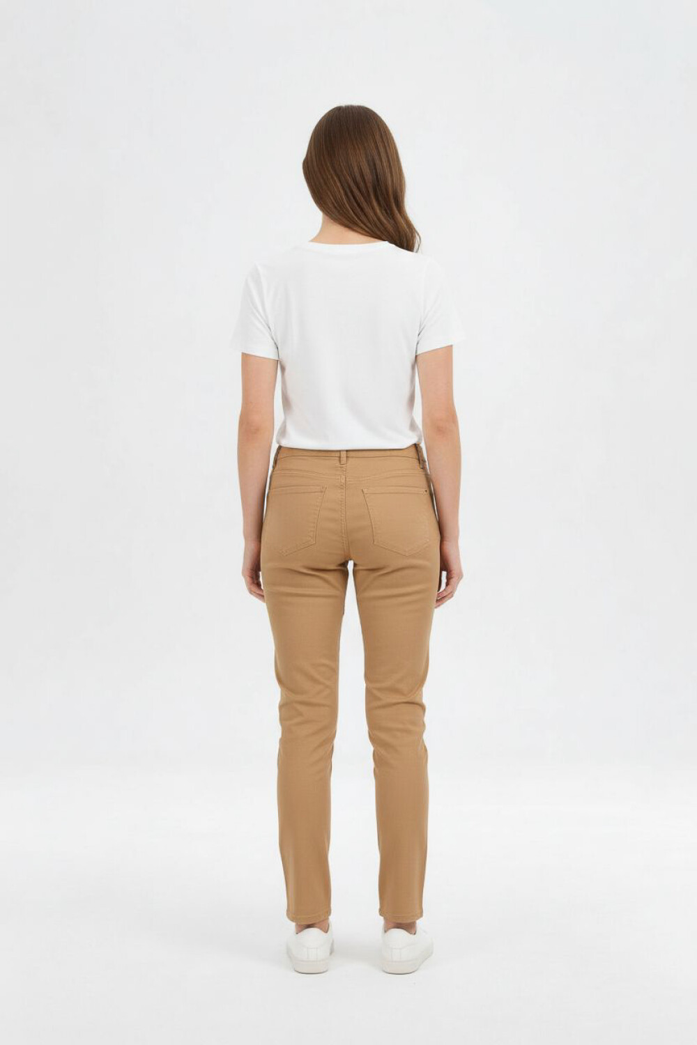 Pantalon Bardot Beige Oscuro