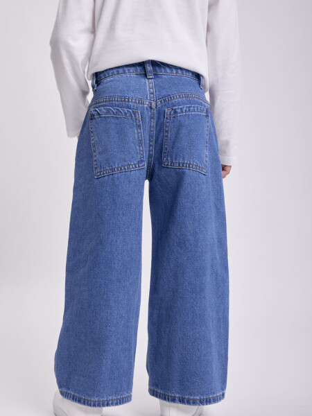 Pantalón jean pinzas Azul Claro