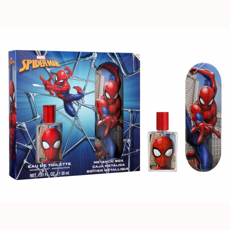 Set Spiderman Perfume EDT 30 ml + Cartuchera de Metal