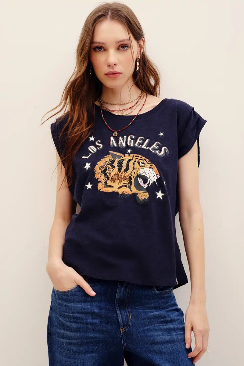 REMERA ANGELS Azul