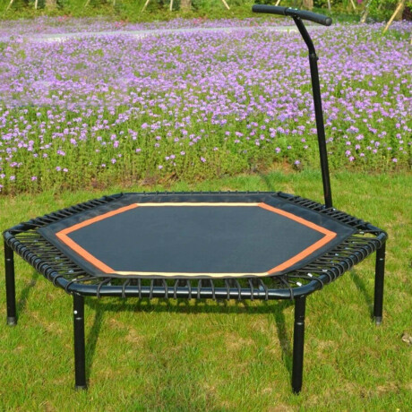 Mini Trampolín Hexagonal C/ Agarre Fitness Crossfit Fit006001