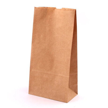 Bolsa Papel x 50 S/Asa Grande Kraft