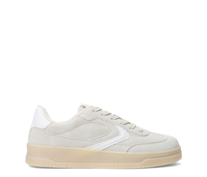 Deportivo VILARD con lineas laterales Beige