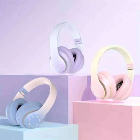 Auriculares vincha Rosado