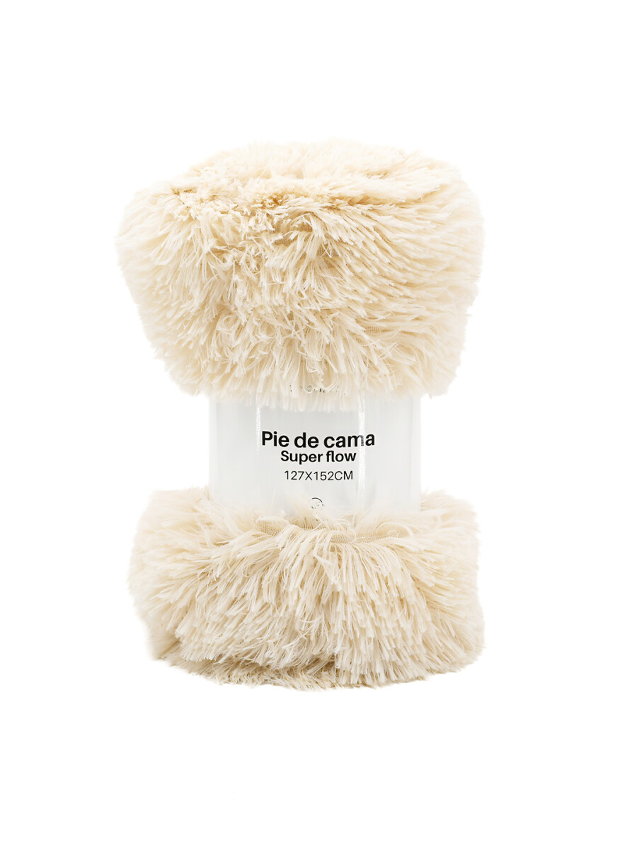 PIE DE CAMA SUPER FLOW - BEIGE 