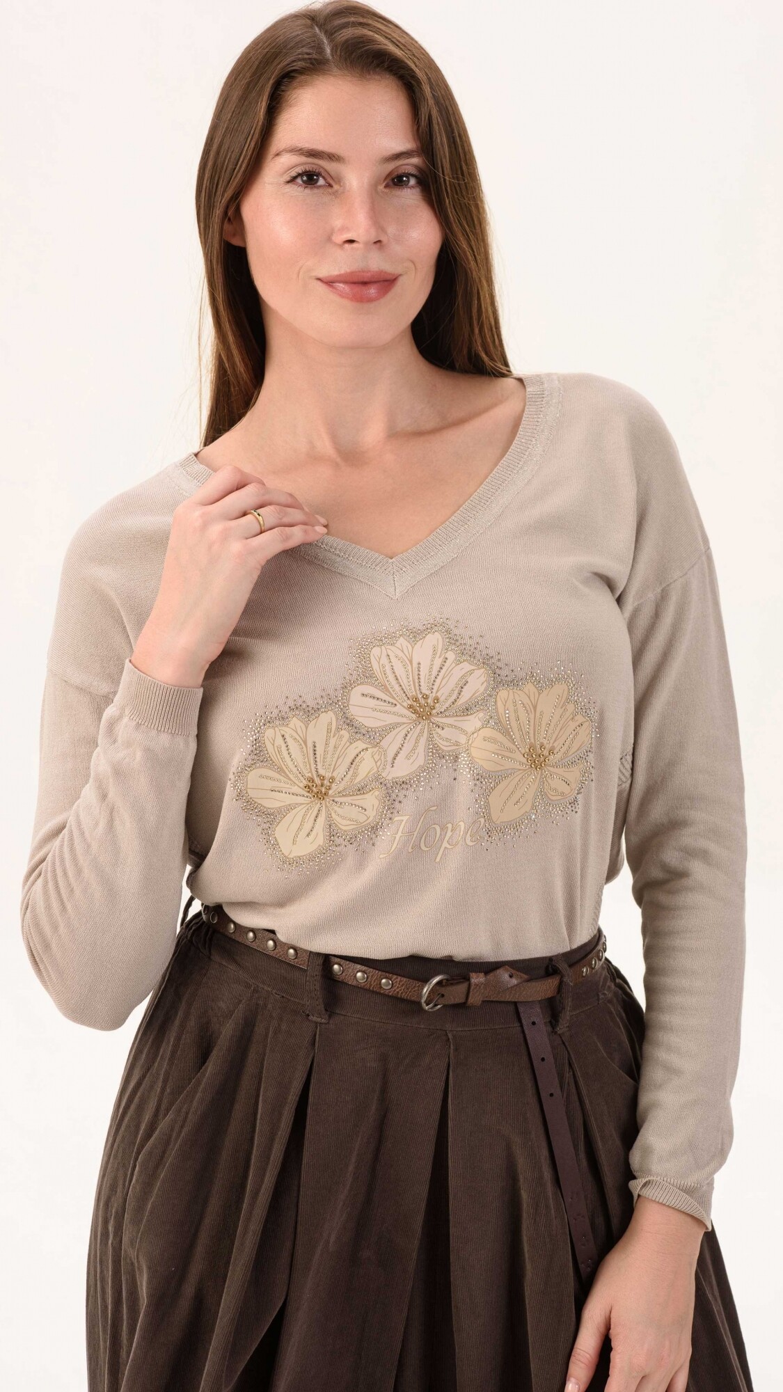 sweater bali beige