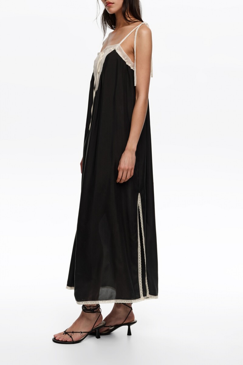 VESTIDO TIRANTES Negro
