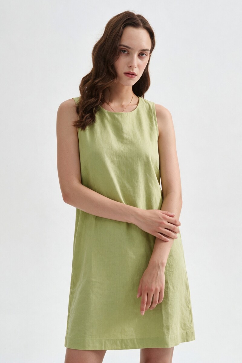 Vestido Risu - Pistacho 