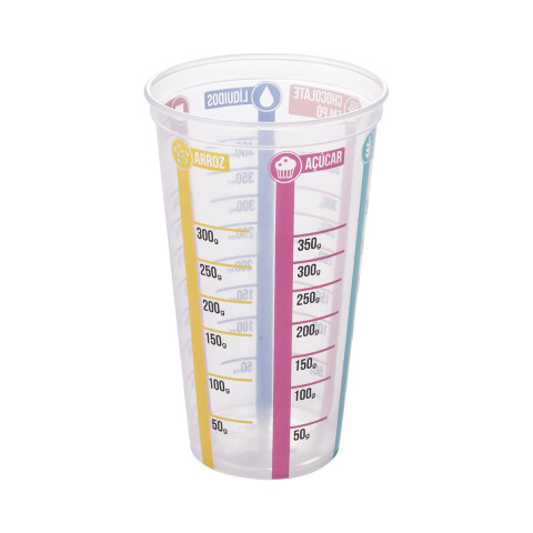 Vaso Plástico Medidor 500 ml U