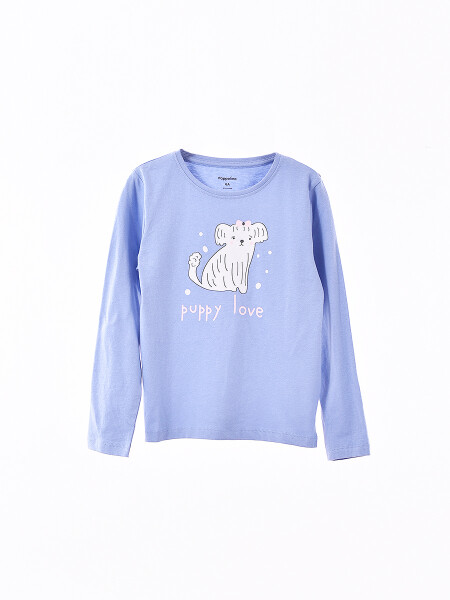 REMERA SAMANTHA AZUL CLARO