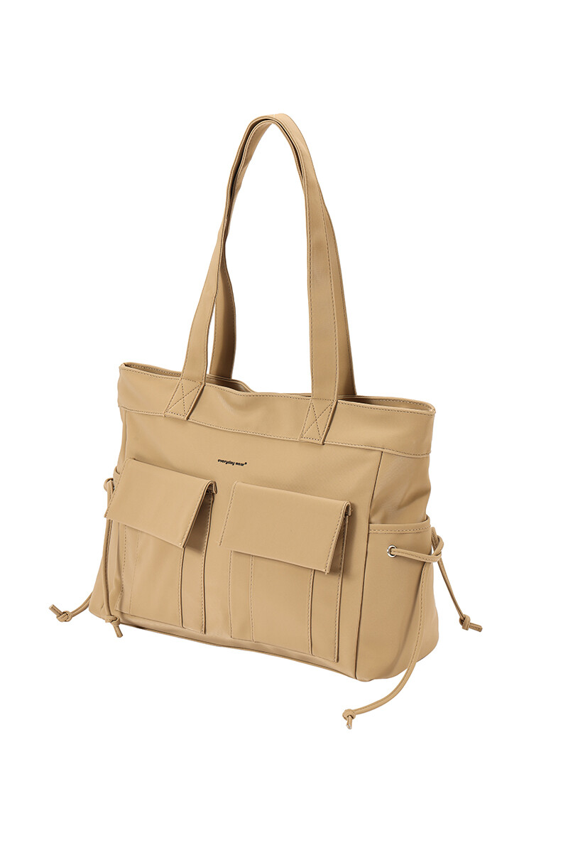 Cartera Torre Beige