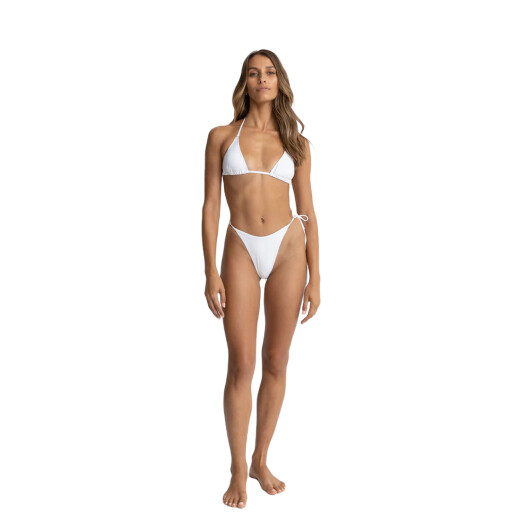 Bikini Rhythm Leilani Slide Tri Top - Blanco Bikini Rhythm Leilani Slide Tri Top - Blanco