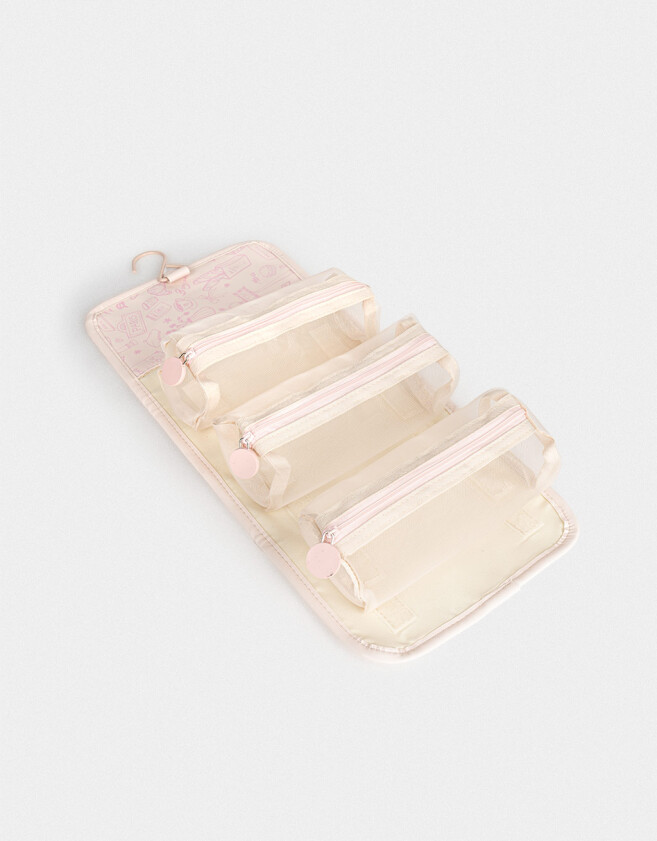 Porta Cosméticos Portacosméticos Desplegable - Rosa Viejo