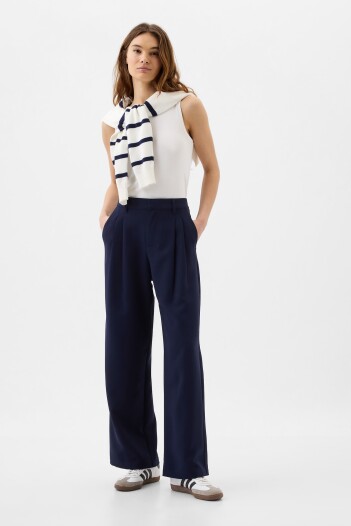Pantalón Easy Trouser Mujer Navy Uniform