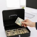 Caja/Cofre Registradora Con Divisiones Y Llaves Caja/Cofre Registradora Con Divisiones Y Llaves