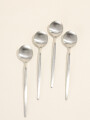 Cuchara Fiordo, Set 4 Un. Plateado Color Unico