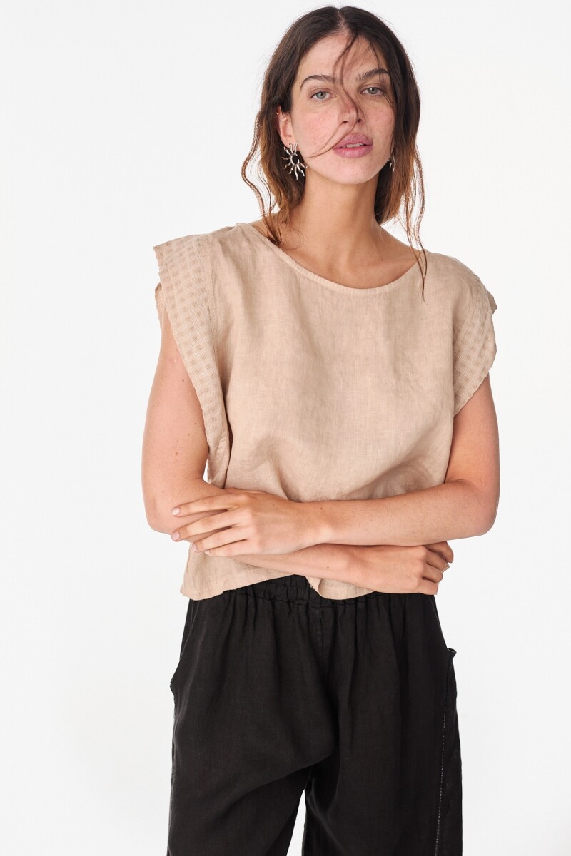 Blusa Aster Beige
