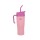 Vaso Trendy Con Tapa Sorbete Y Asa 1200ML ROSA