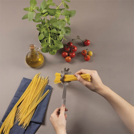 Cuchara para Pasta de Silicona Tramontina Gris