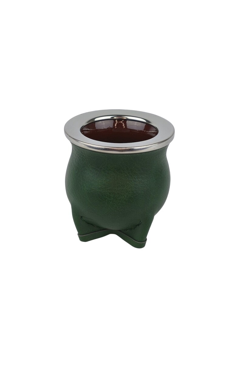 Mate de ceramica Torpedo verde