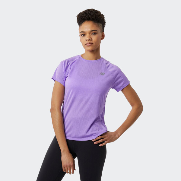 Remera New Balance Impact Run Violeta