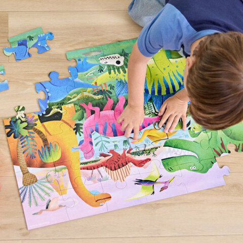 Puzzle Crocodile Creek 36 Piezas 45 x 60 cm Dinosaurios