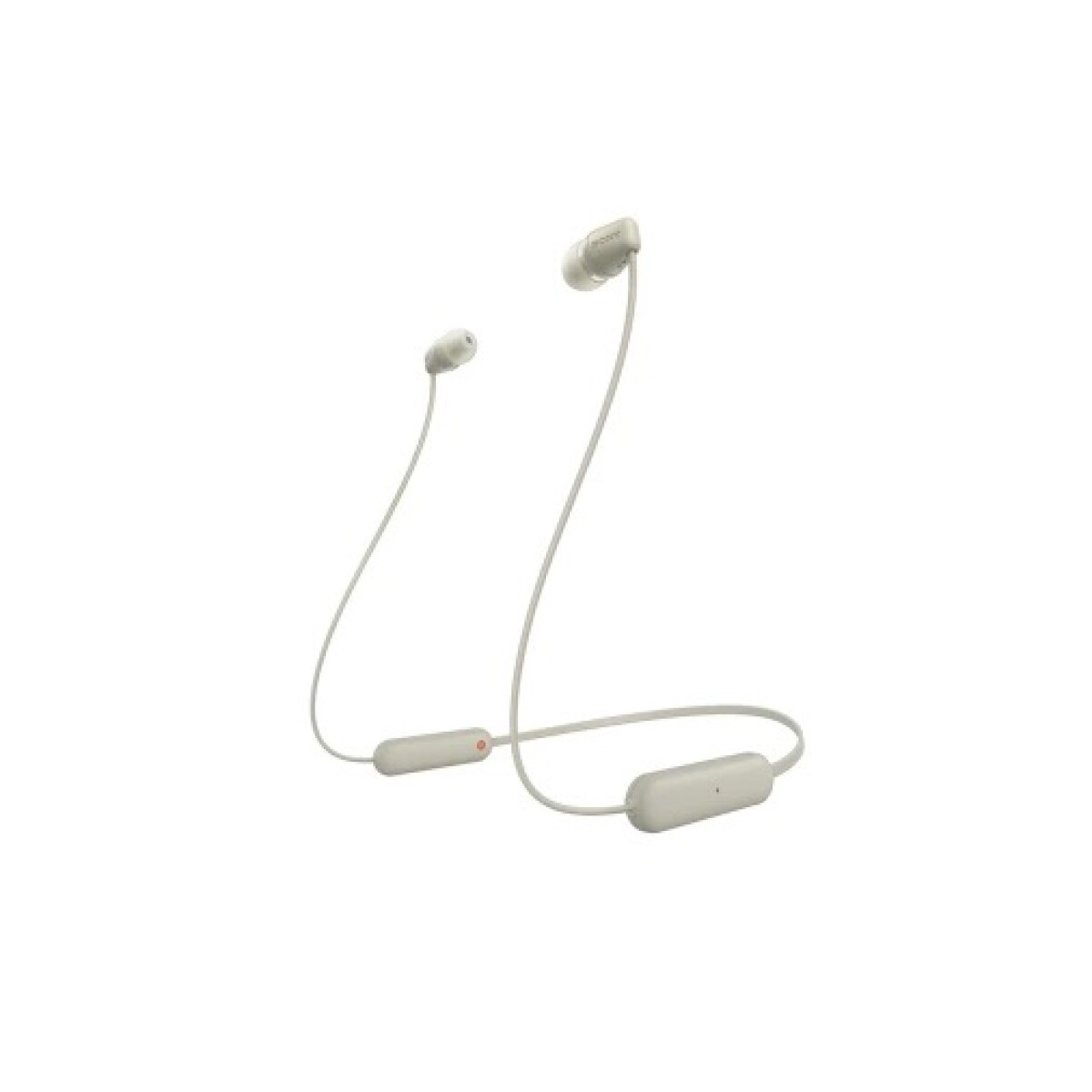 Auriculares Inalámbricos Internos SONY WI-C100 BT - Beige 