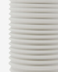 Jarrón Sibone de cerámica blanco 11 cm