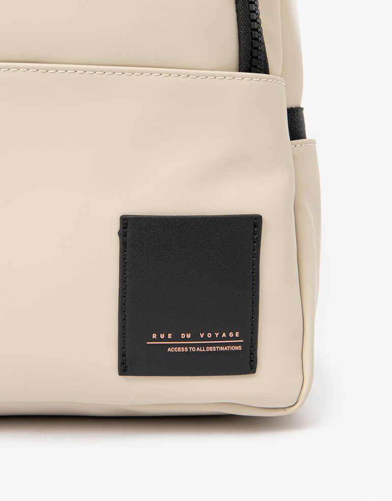 Mochilas Urbanas Mochila Rue Du Voyage - Blanco Crudo