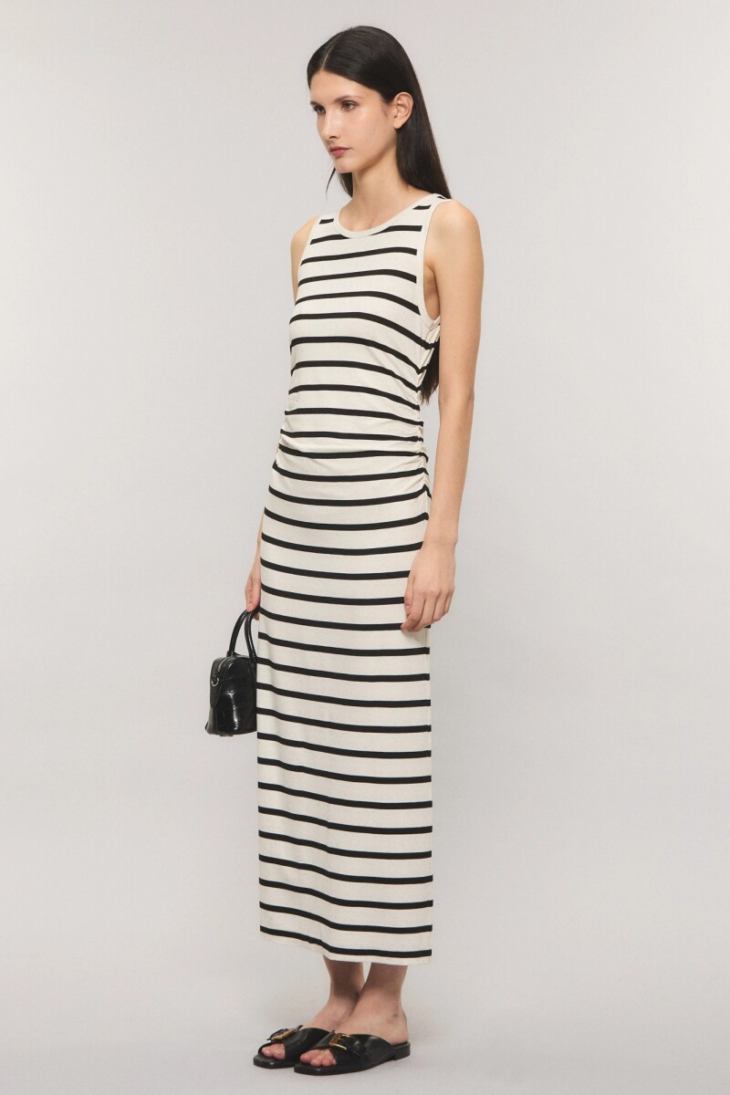 VESTIDO FRENCH LINES Negro