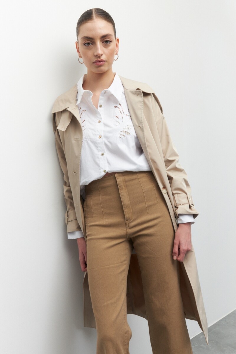 PANTALÓN MERLINA Beige Oscuro