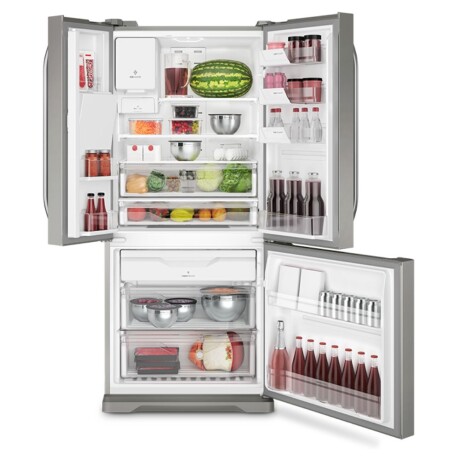 heladera refrigerador electrolux 538 litros ACERO INOXIDABLE