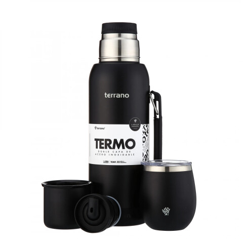 SET TERMO Y MATE TERRANO C/BASE SILICONA 1LT OPACO SET TERMO Y MATE TERRANO C/BASE SILICONA 1LT OPACO