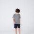 CAMISETA MM MASC GRIS MEDIO